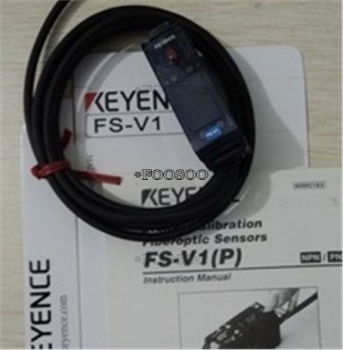 Fiber photoelectric amplifier new fs-v1 keyence in 1pc sensor box for sale