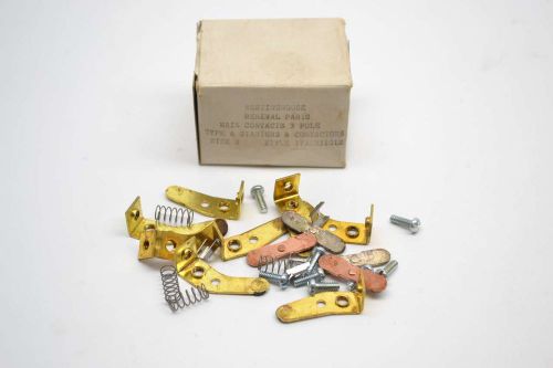 Westinghouse 373b331g12 3 pole type a contact kit size 2 parts contactor b396710 for sale