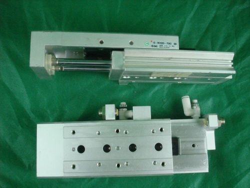 lot of 2 SMC -  13-MXS20-75AS -  Pneumatic Cylinder-USED-FREE SHIPPING