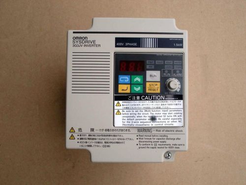 Used OMRON inverter 3G3JV-AB007 1.1kW 220V tested Tested 3m Warranty