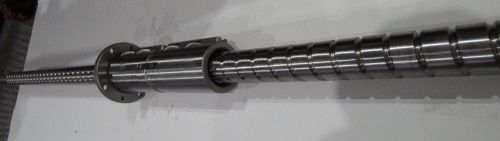 NEW PRECISION  BALL SCREW NSK W3213W-2D-C3Z 61&#034; length 32mm diameter DOUBLE NUT