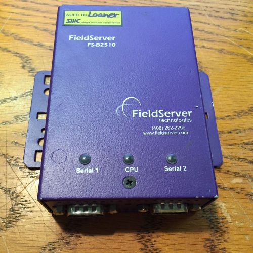 Fieldserver technologies gateway fs-b2510 dual serial – ethernet for sale