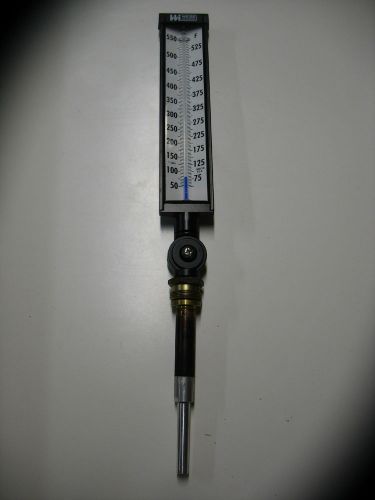 NIB Weiss Instruments A9VU6-550 Blue Ribbon Thermometric Fluid Thermometer ~ NEW