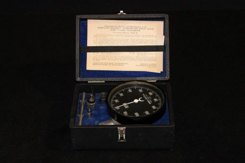 Herman H. Sticht Co. Inc. Single Range Hand Tachometer Model 20 Super Clean