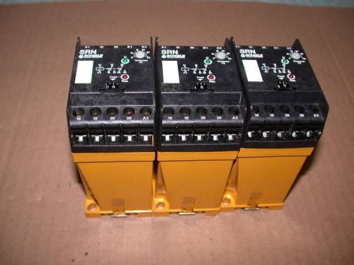 Schiele srn 2 413 561 27 current monitoring relay 5/15a 110/130v  free s&amp;h for sale