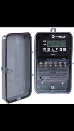 INTERMATIC ET8215CR Timer,7-Day,SPST,120 to 277VAC,30A