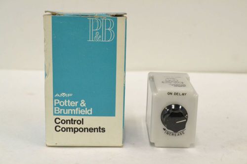 Potter brumfield ckb-38-71064 time 0.6-60seconds relay timer 120v-ac b305826 for sale