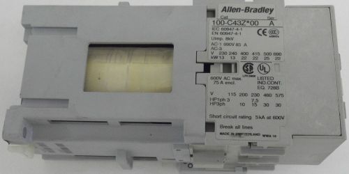 Allen Bradley Contactor 100-C43Z*00