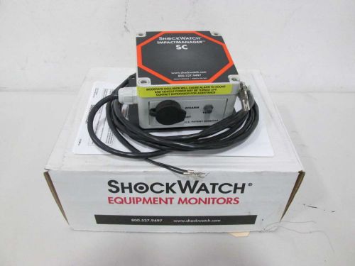 NEW SHOCKWATCH SC1040 IMPACTMANAGER SHOCK SENSOR 12-60V-DC 4A AMP D335399