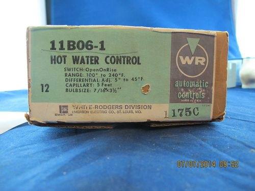 11B06-1 WHITE RODGERS TEMPERATURE CONTROLLER 5-45°F Adjustable Differential