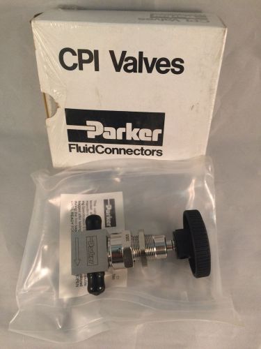 Parker/CPI UMBW-H4K-SS Diaphragm Valve NIB!