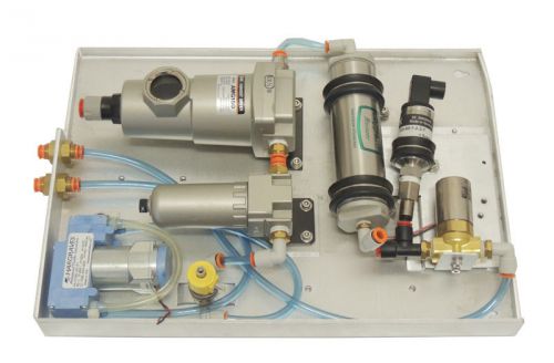 Lab gas panel hargraves pump noshok transducer smc ambient dryer solenoid valve for sale