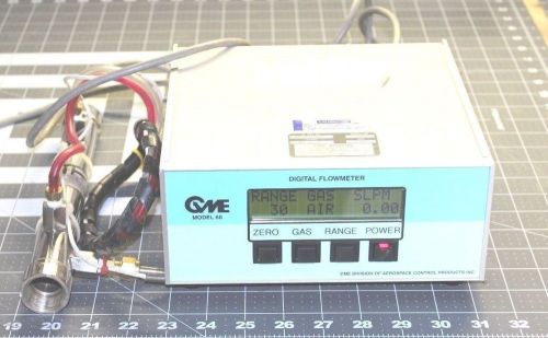 CME 60B-75-30A Compensated Digital Flowmeter with 60A-75-50A LAMINAR FLOW ELEM