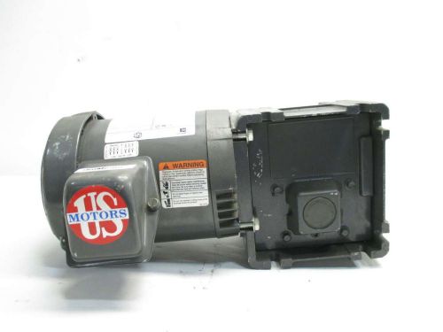 New us motors u12s2acr f046 unimount 0.50hp gear 30:1 58.16rpm motor d428217 for sale
