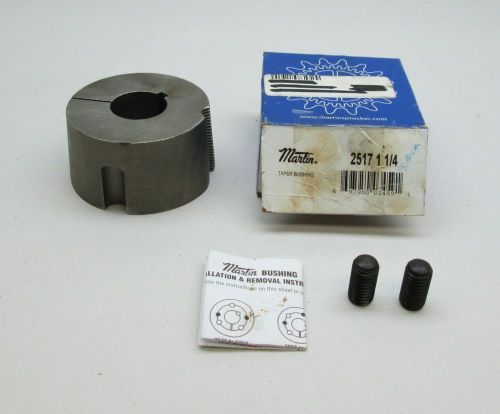 New martin 2517 1-1/4 taper bushing 1-1/4in bore d383359 for sale