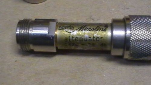 Narda 20 db attenuator 779-20 type n rf ham test dc-18ghz 20db fixed attenuator for sale