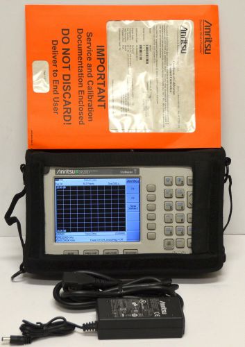 *Calibrated* Anritsu S820D Site Master Cable/Antenna Analyzer 25MHz &lt;--&gt; 20GHz