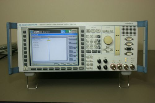 Rohde Schwarz CMU200 Radio Comm Tester, GSM, EDGE, Calibrated with Warranty