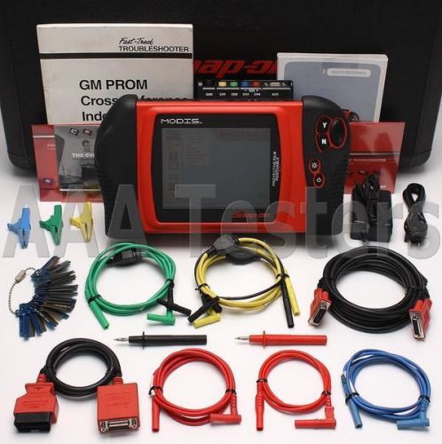 Snap-on modis eems300 v 13.2 automotive diagnostic tool scanner eems-300 snap on for sale