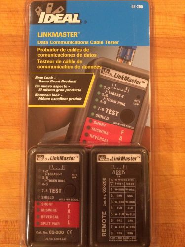BRAND NEW IN BOX! IDEAL LinkMaster Data Communications Cable Tester 62-200