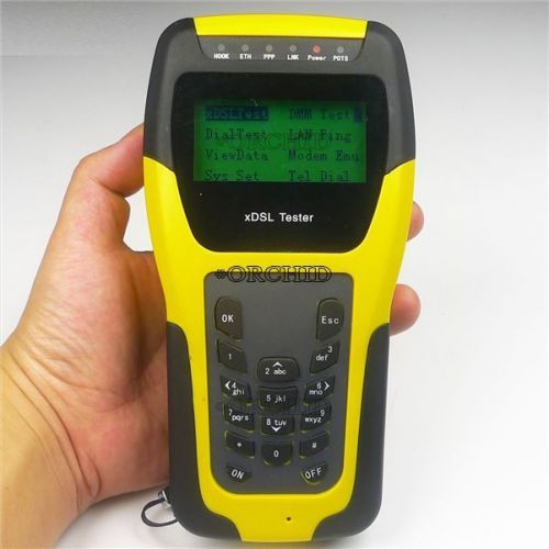 Adsl2+ st332b digital tester wan&amp;lan readsl adsl2 line xdsl adsl meter network for sale