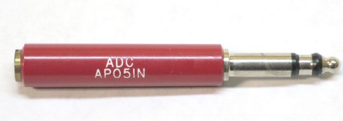 ADC AP051N (Adapter Bantam-to-310 Nickel Plated)