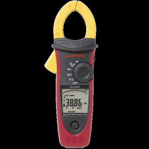 Amprobe acdc-52nav 600a ac/dc trms navigator clamp meter for sale