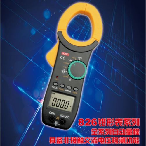 1000a 826b 3999 digits clamp meter  with auto-range,capacitance,tempertaure for sale