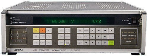 Norma D5155 AC Power Analyzer, Wattmeter Measure Voltage, Current, Active Power