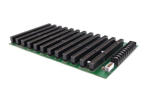 Vintage qualogy 810209-02 12-slot isa card passive backplane circuit board picmg for sale