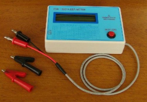 New circuit capacitance meter tester for capacitor esr dcr for sale