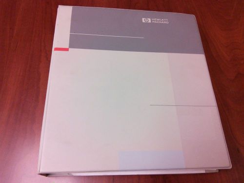 HP 8590 E &amp; L Series Spectrum Analyzer User&#039;s Guide 5962-5066 ONLY $25