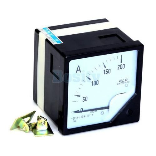 AC 0-200A Analog Current Panel Meter Ammeter