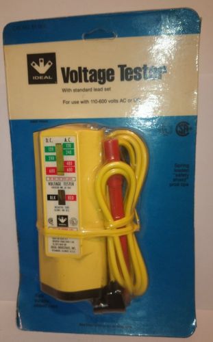 IDEAL 61-065 NEW Voltage Tester 110-600 Volts AC or DC