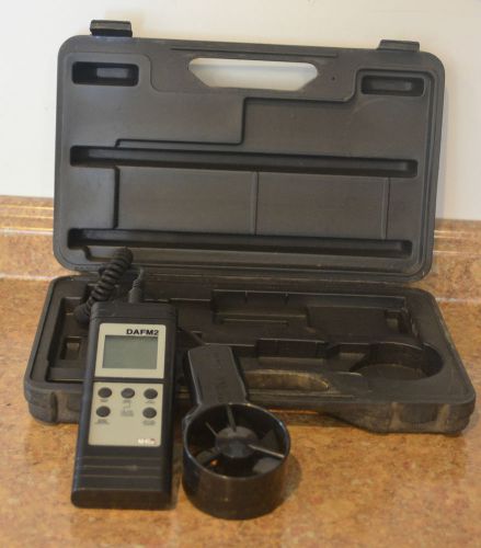 UEI DAFM2 Digital Air Flow Meter in Case *Pre-Owned* BUY IT NOW Free Shipping