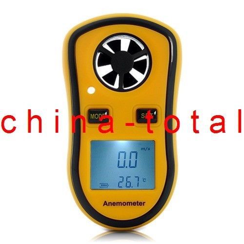 Tam817 mini anemometer thermometer air wind flow meter bar graph beaufort °c for sale