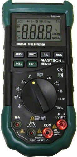 Mastech MS8268 Digital AC/DC Auto/Manual Range Digital Multimeter Meter DMM NEW