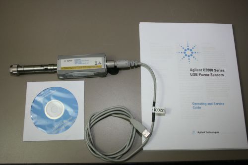 Agilent u2001h 10mhz-6ghz usb power sensor, usb cable, calibrated with warranty for sale