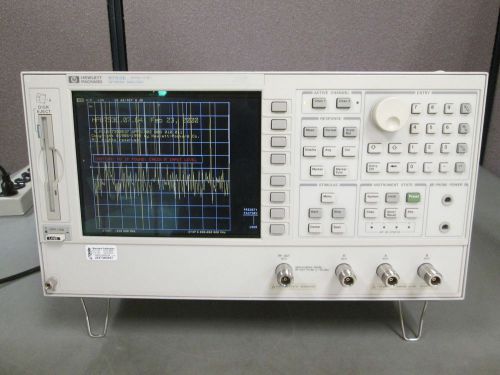 HP8753E Network Analyzer (50 Ohm, 30 kHz- 6GHz) w/ HP85047A S-Parameter Test Set