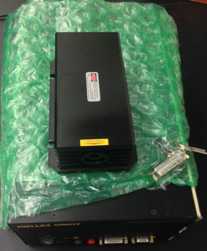 MELLES GRIOT 532nm 500mw laser with DPSS power supply and controller