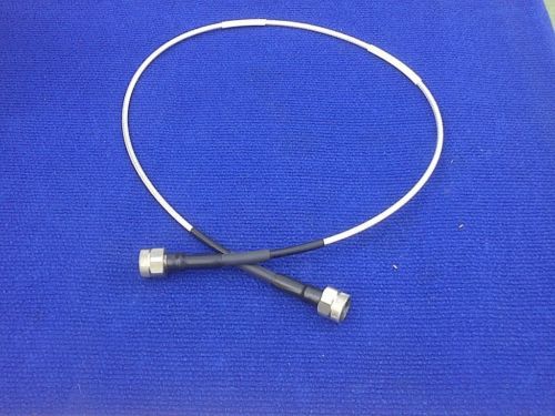 Times RF microwave coaxial test cable 6GHz SilverLine SLU06-NMNM-01.00M
