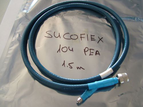 RF CABLE SUCOFLEX 104PEA N TYPE MALE TO SMA MALE