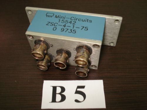 Mini-Circuits 15542 ZSC-4-1-75 0 9735