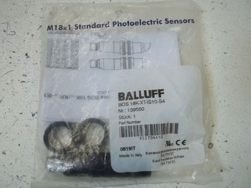 BALLUFF BOS 18K-XT-IS10-S4 PHOTOELECTRIC SENSOR *NEW IN FACTORY BAG*
