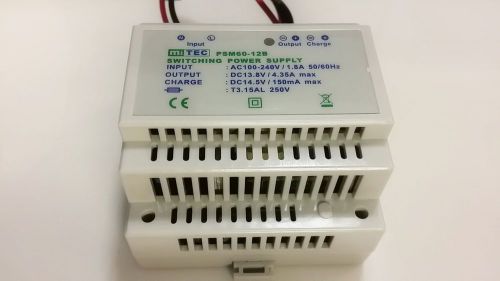 MITEC PSM60-12B 60W 5V Din-Rail Switching Power Supply