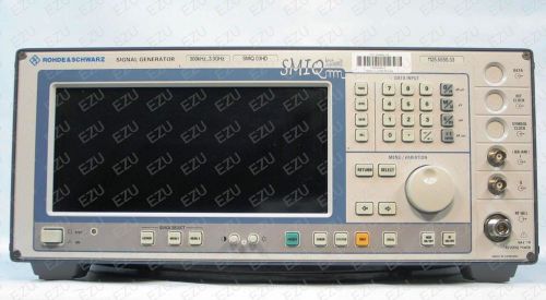 R&amp;s smiq03hd b11 - b20 - b47 - b50 vector signal generator, 300 khz to 3.3 ghz for sale