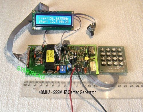 48.0000MHZ ~ 999.0000MHZ MCU CONTROLLED PLL/FREQUENCY GENERATOR RX/TX CONTROLLER