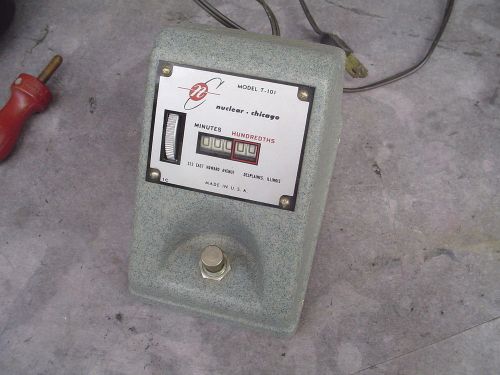 Nuclear chicago model t-101 timer from college physics lab for sale