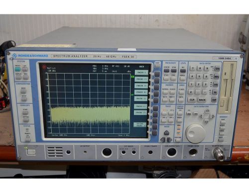 Rohde &amp; Schwarz Spectrum Analyzer 20Hz-40Ghz FSEK30
