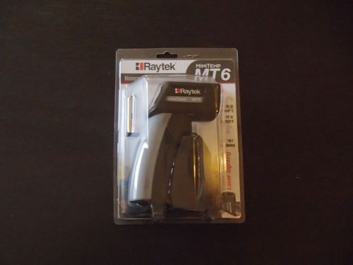 Raytek mt6 mini temp noncontact thermometer brand new with case nib for sale